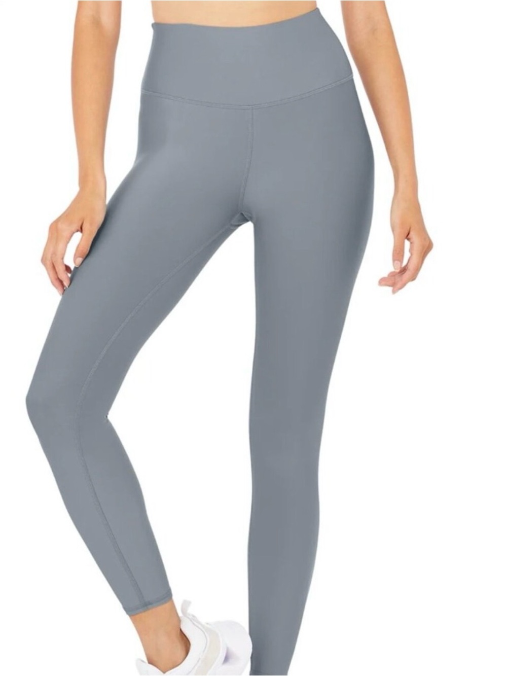 ALO Yoga 7/8 High-Waist Airlift Leggings in Slate Blue